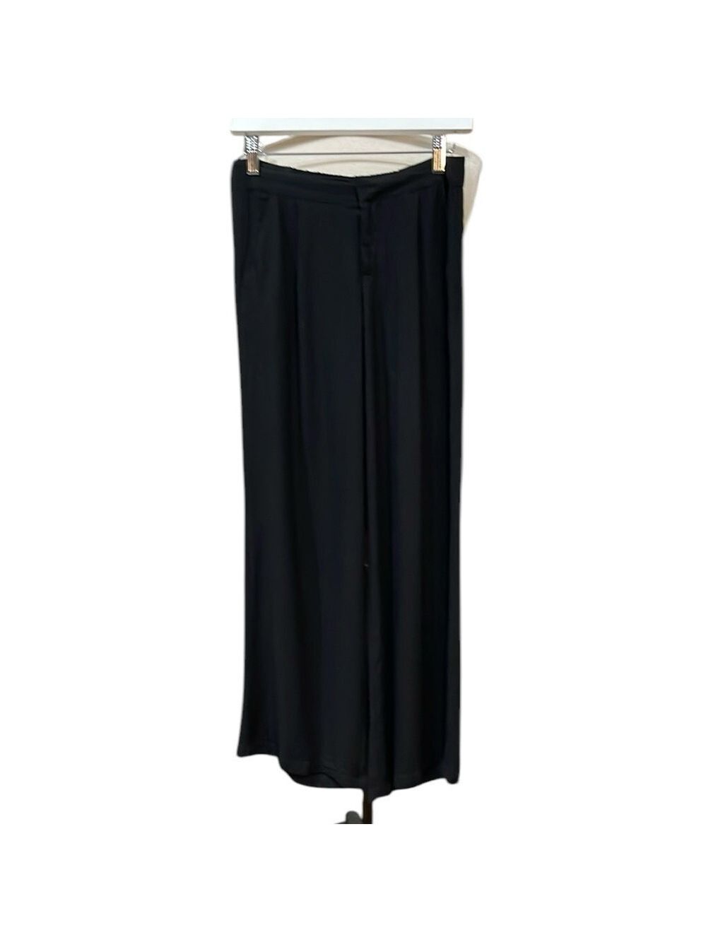 Socialite Wide Leg High Rise Dress Pants SZ XS Black